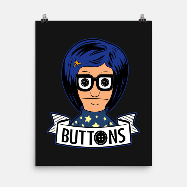 Buttons-none matte poster-Boggs Nicolas