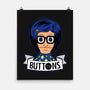 Buttons-none matte poster-Boggs Nicolas