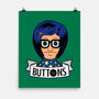 Buttons-none matte poster-Boggs Nicolas