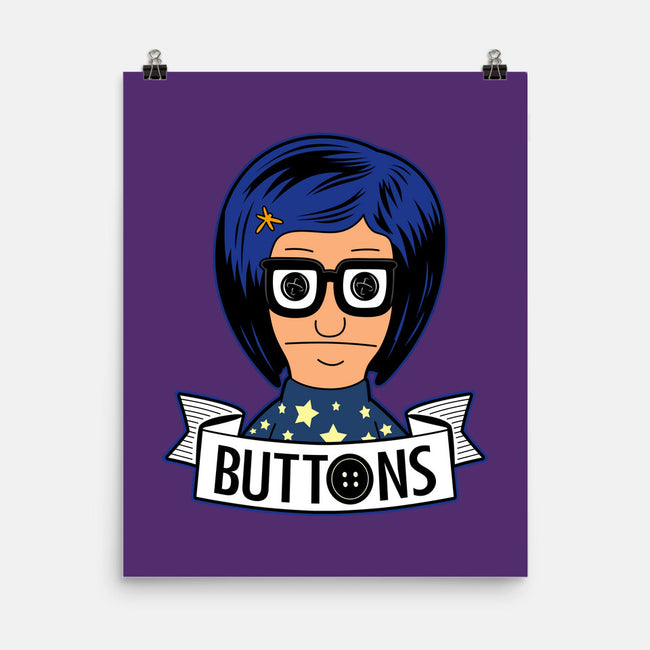 Buttons-none matte poster-Boggs Nicolas