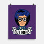Buttons-none matte poster-Boggs Nicolas