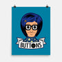 Buttons-none matte poster-Boggs Nicolas