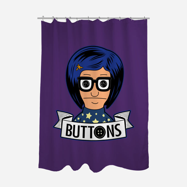 Buttons-none polyester shower curtain-Boggs Nicolas