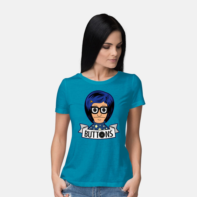 Buttons-womens basic tee-Boggs Nicolas