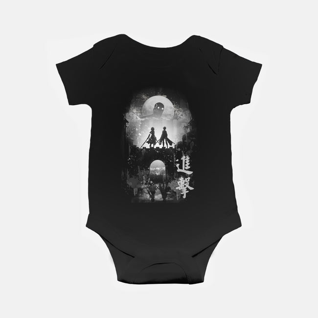 Fight For Freedom-baby basic onesie-fanfabio