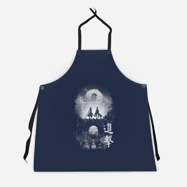 Fight For Freedom-unisex kitchen apron-fanfabio