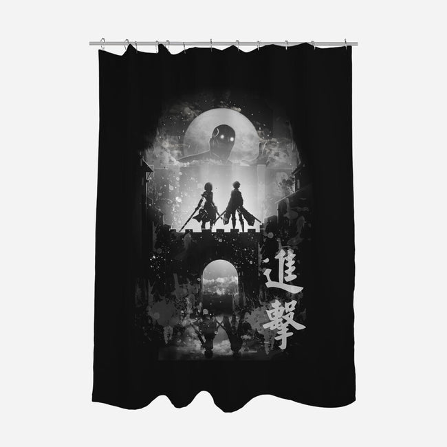 Fight For Freedom-none polyester shower curtain-fanfabio