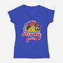 Arrakis-womens v-neck tee-DrMonekers