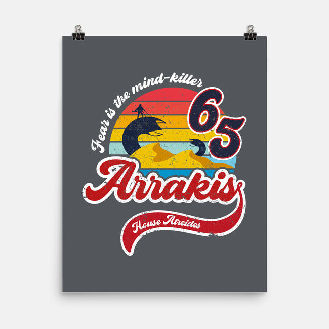 Arrakis-none matte poster-DrMonekers