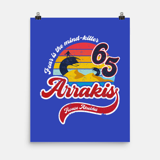 Arrakis-none matte poster-DrMonekers