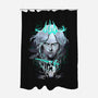 The Ruined King-none polyester shower curtain-silentOp