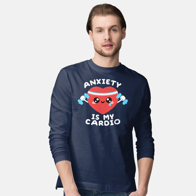 Anxiety Is My Cardio-mens long sleeved tee-NemiMakeit
