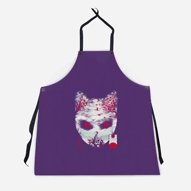 Tanjiro Mask-unisex kitchen apron-dandingeroz