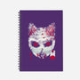 Tanjiro Mask-none dot grid notebook-dandingeroz