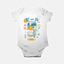 Beer Can X-Ray-baby basic onesie-ilustrata