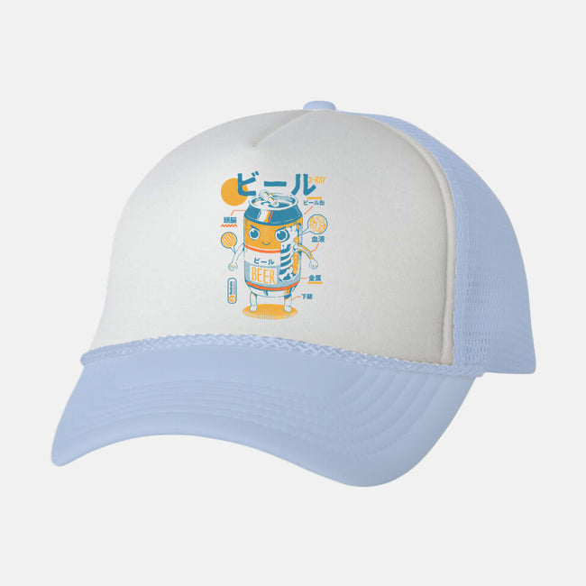 Beer Can X-Ray-unisex trucker hat-ilustrata
