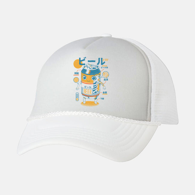 Beer Can X-Ray-unisex trucker hat-ilustrata
