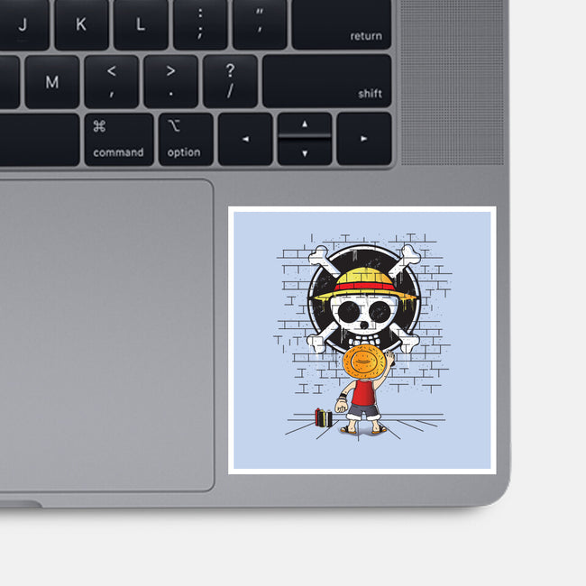 The Pirate's Logo-none glossy sticker-turborat14