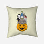Halloween Animation-none removable cover throw pillow-Alundrart