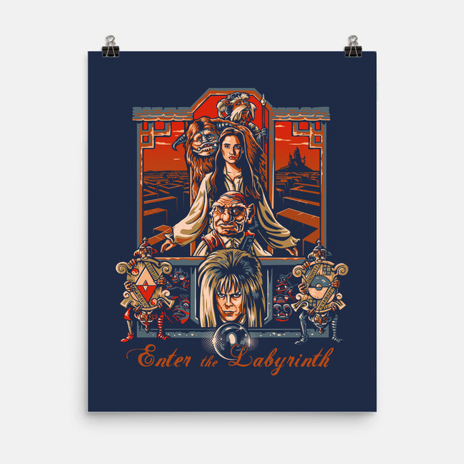 Enter The Labyrinth-none matte poster-daobiwan
