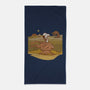 Spice War Flying Ace-none beach towel-kg07