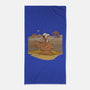 Spice War Flying Ace-none beach towel-kg07