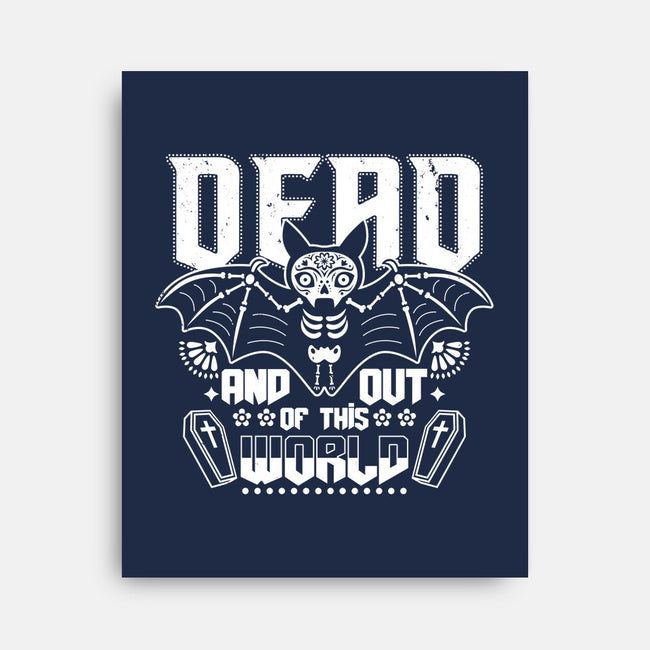 Dead And Out Of This World-none stretched canvas-Boggs Nicolas