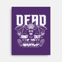 Dead And Out Of This World-none stretched canvas-Boggs Nicolas