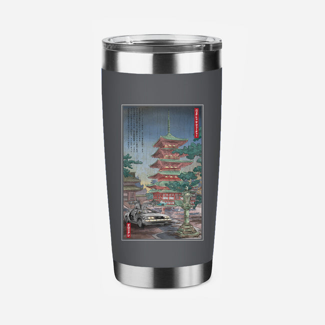 Time Machine In Japan-none stainless steel tumbler drinkware-DrMonekers