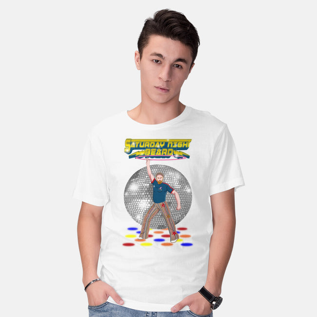 Saturday Night Beard-mens basic tee-MarianoSan