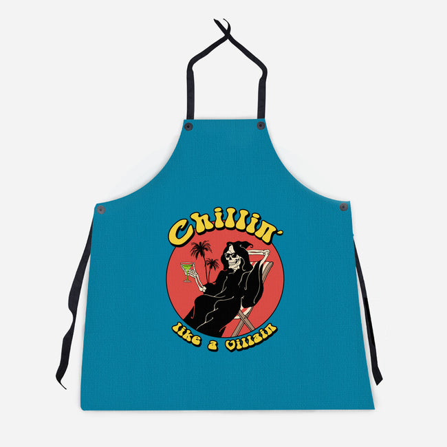 Chillin' Like A Villain-unisex kitchen apron-vp021
