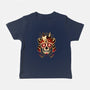 Samurai Calavera Skull-baby basic tee-NemiMakeit