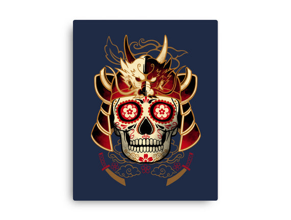 Samurai Calavera Skull
