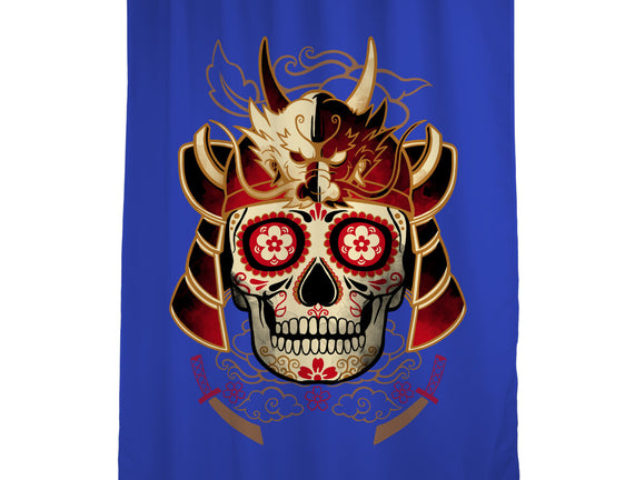 Samurai Calavera Skull