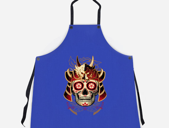 Samurai Calavera Skull