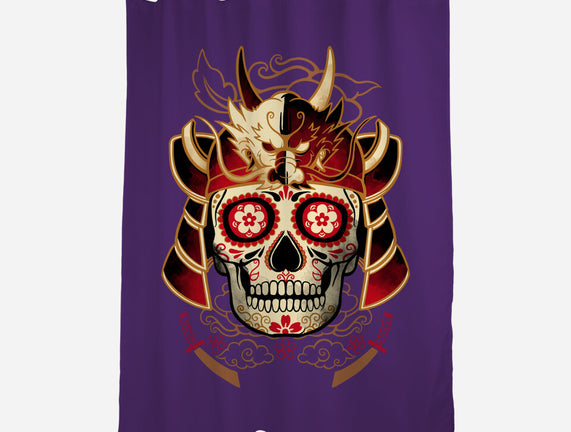 Samurai Calavera Skull
