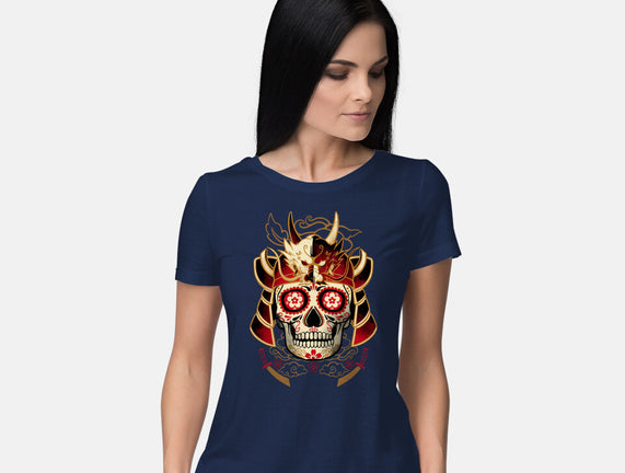 Samurai Calavera Skull