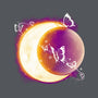 Space Moon-mens basic tee-Vallina84