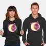 Space Moon-unisex pullover sweatshirt-Vallina84