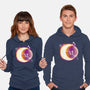 Space Moon-unisex pullover sweatshirt-Vallina84