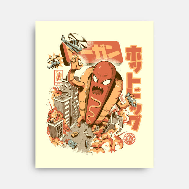 Great Hot Dog-none stretched canvas-ilustrata