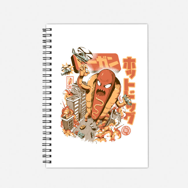 Great Hot Dog-none dot grid notebook-ilustrata
