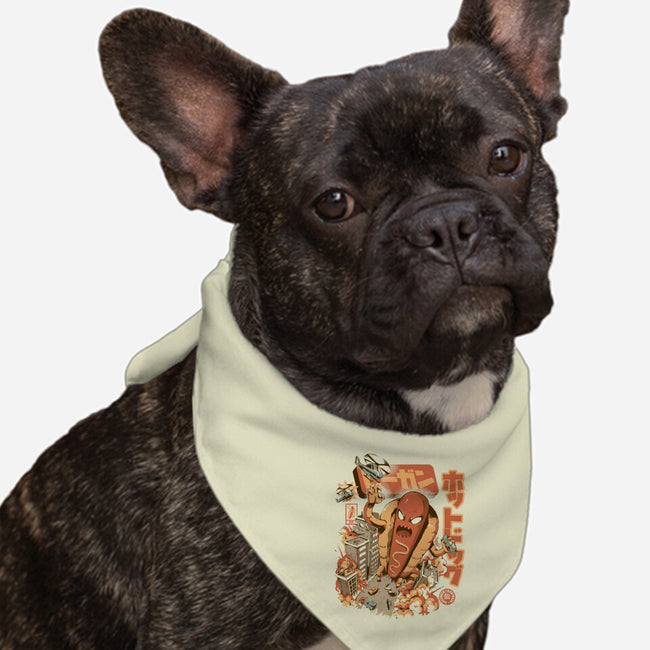 Great Hot Dog-dog bandana pet collar-ilustrata