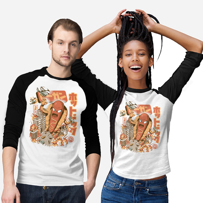 Great Hot Dog-unisex baseball tee-ilustrata