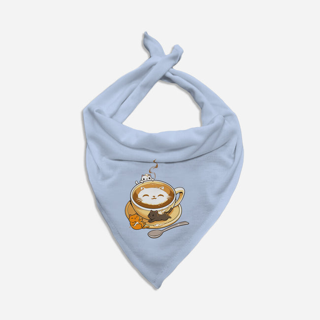 Latte Cat-dog bandana pet collar-tobefonseca
