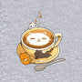Latte Cat-womens fitted tee-tobefonseca