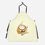 Latte Cat-unisex kitchen apron-tobefonseca