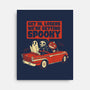 Getting Spooky-none stretched canvas-DinoMike