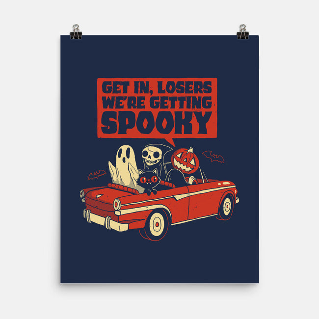 Getting Spooky-none matte poster-DinoMike