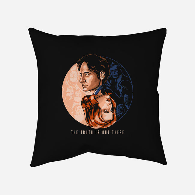 The Truth-none removable cover throw pillow-daobiwan